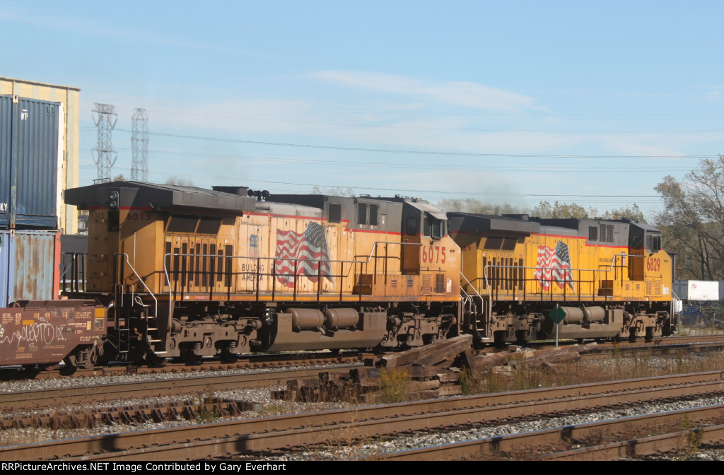 1st Train - Eastbound UP Container Train